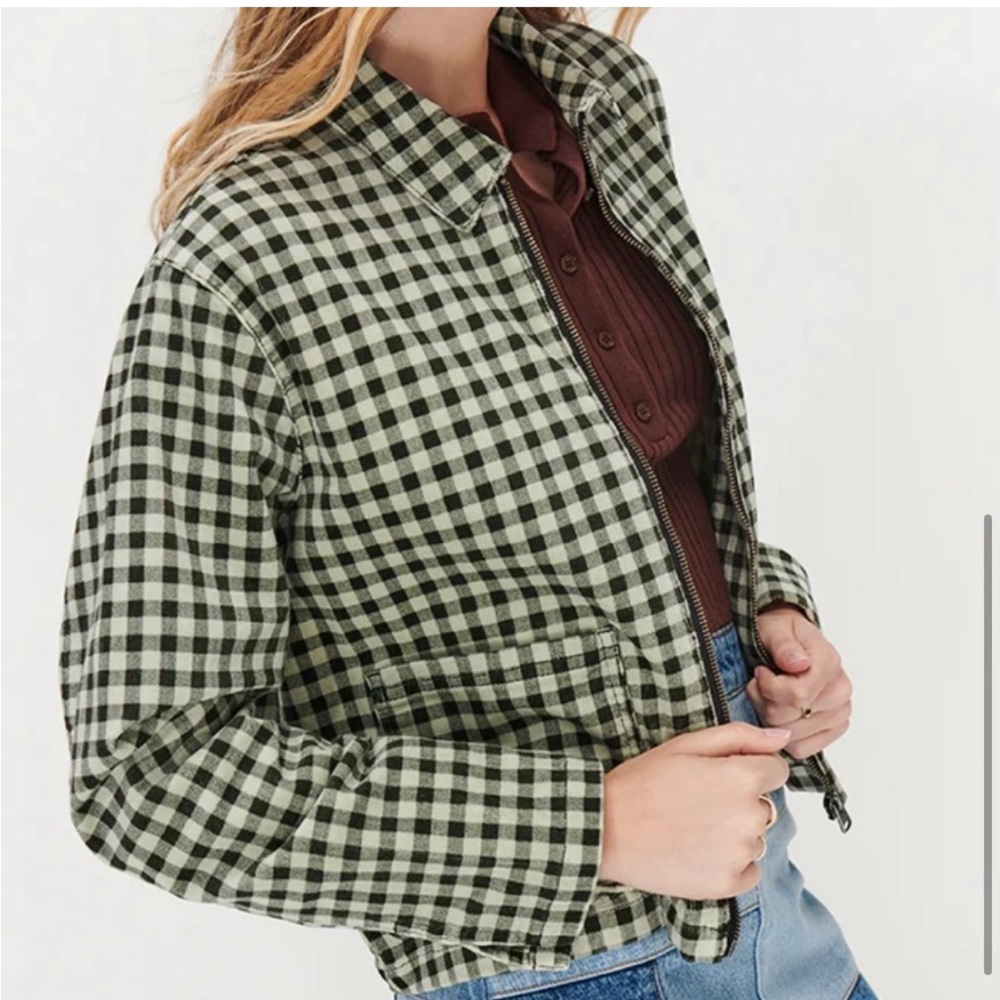 Checkered station jacket!!